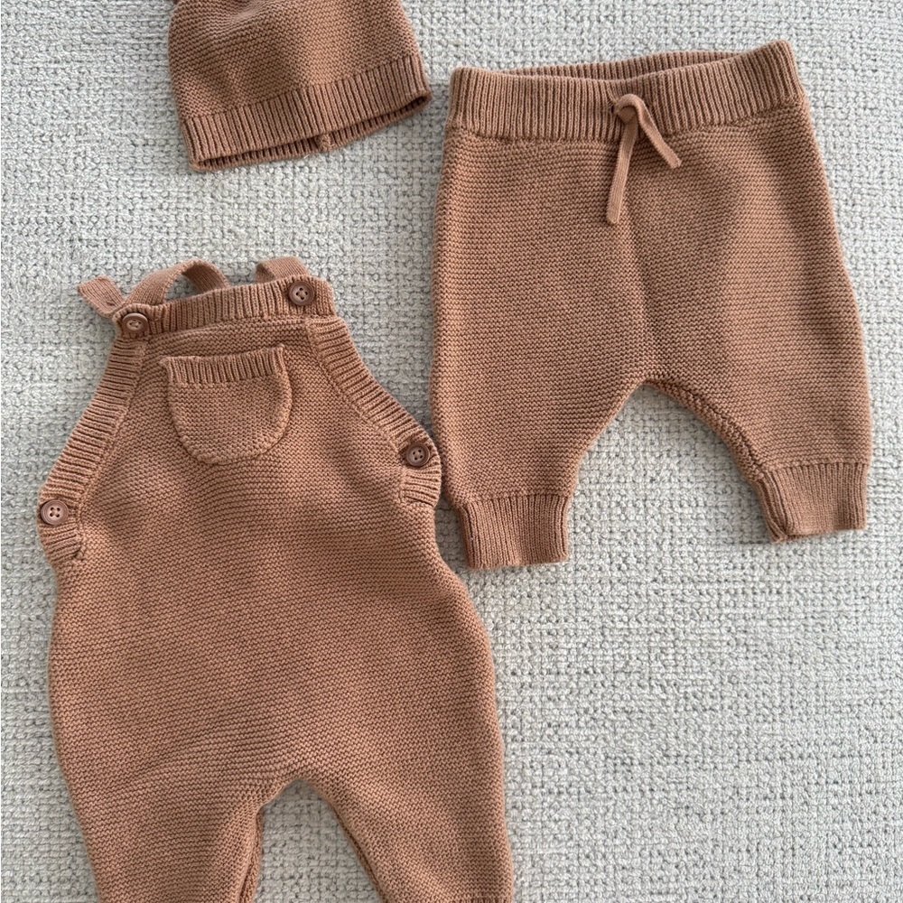 Carter's Warm Knit Baby Sweater in Tan
